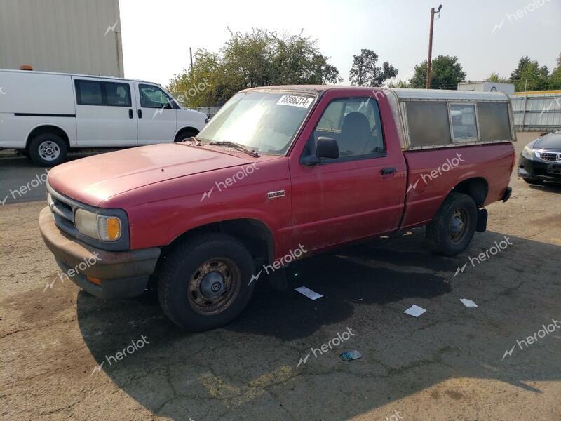 MAZDA B2300 1996 red  gas 4F4CR12A7TTM25885 photo #1