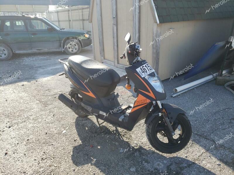 KYMCO USA INC AGILITY 12 2021 black  gas LC2U6G108MC000112 photo #1