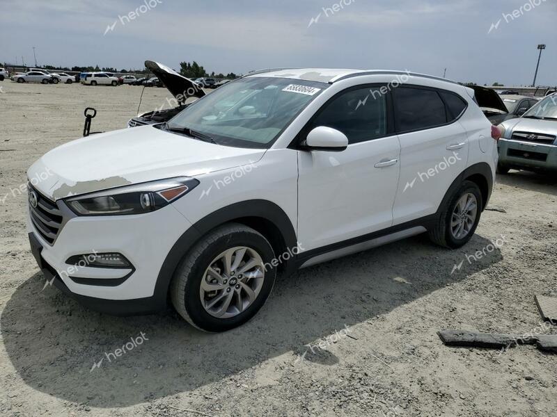 HYUNDAI TUCSON SEL 2018 white  gas KM8J33A48JU748239 photo #1