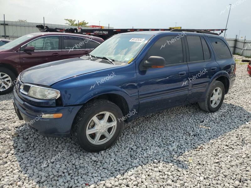 OLDSMOBILE BRAVADA 2002 blue  gas 1GHDT13S122108298 photo #1