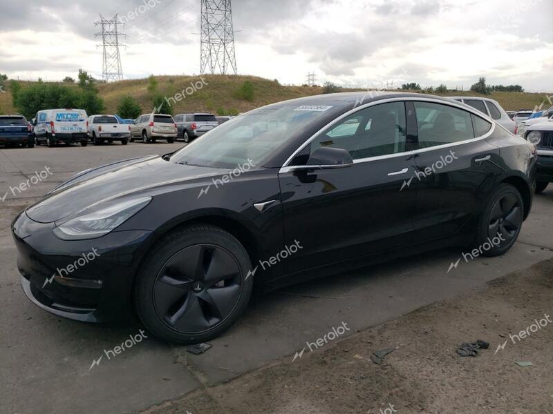 TESLA MODEL 3 2019 black  electric 5YJ3E1EB3KF385430 photo #1