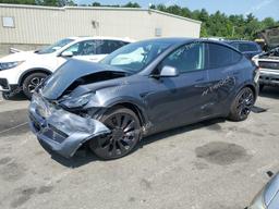 TESLA MODEL Y 2022 gray  electric 7SAYGDEFXNF372010 photo #2