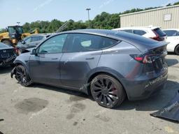 TESLA MODEL Y 2022 gray  electric 7SAYGDEFXNF372010 photo #3