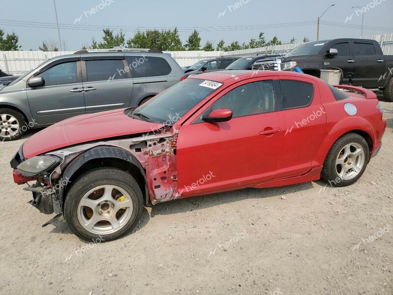 MAZDA RX8 2005 red  gas JM1FE17N550159946 photo #1