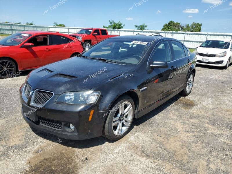 PONTIAC G8 2009 black sedan 4d gas 6G2ER57749L189072 photo #1