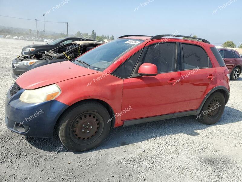 SUZUKI SX4 2010 red  gas JS2YB5A33A6301921 photo #1