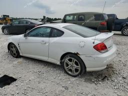 HYUNDAI TIBURON GT 2005 white  gas KMHHN65F45U164853 photo #3