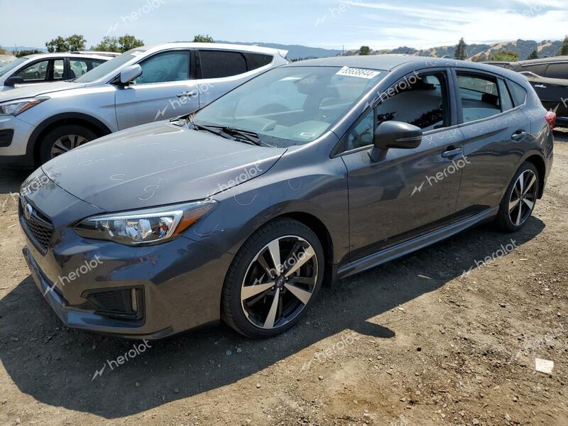 SUBARU IMPREZA SP 2019 charcoal  gas 4S3GTAJ68K3710327 photo #1