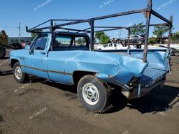 CHEVROLET R20 1987 blue pickup gas 1GCFR24H5HF326185 photo #3