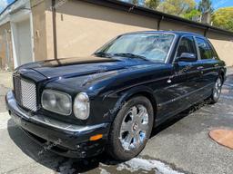 BENTLEY ARNAGE 2002 blue sedan 4d gas SCBLC31E62CX08029 photo #3