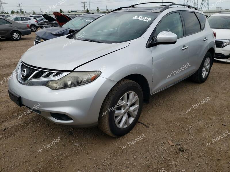 NISSAN MURANO S 2011 silver  gas JN8AZ1MW7BW180662 photo #1