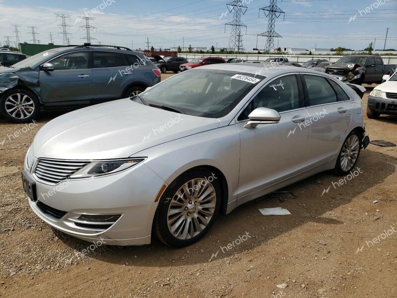 LINCOLN MKZ 2014 silver  gas 3LN6L2G94ER826712 photo #1