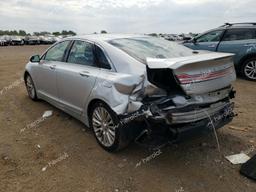 LINCOLN MKZ 2014 silver  gas 3LN6L2G94ER826712 photo #3