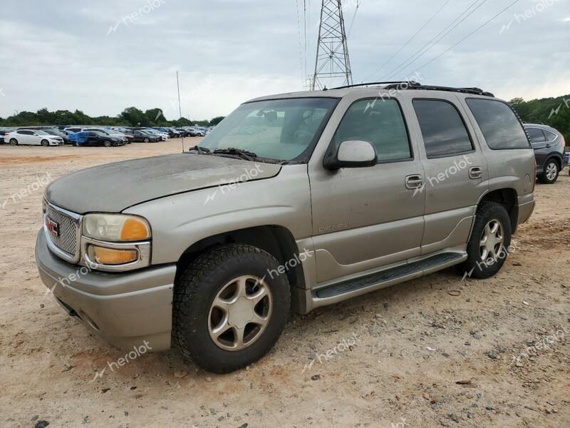 GMC DENALI 2002 gold  gas 1GKEK63U62J169152 photo #1