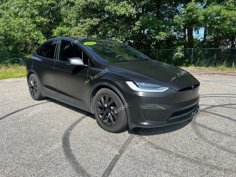 TESLA MODEL X 2022 black  electric 7SAXCBE6XNF339925 photo #1