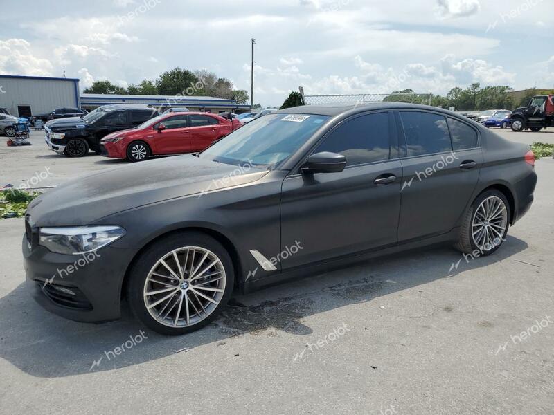 BMW 530 XI 2017 black  gas WBAJA7C34HG906569 photo #1