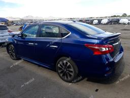 NISSAN SENTRA S 2019 blue  gas 3N1AB7AP5KY311065 photo #3