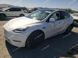 TESLA MODEL Y 2022 white  electric 7SAYGDEF2NF395152 photo #2