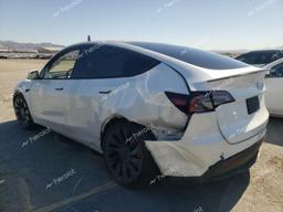 TESLA MODEL Y 2022 white  electric 7SAYGDEF2NF395152 photo #3