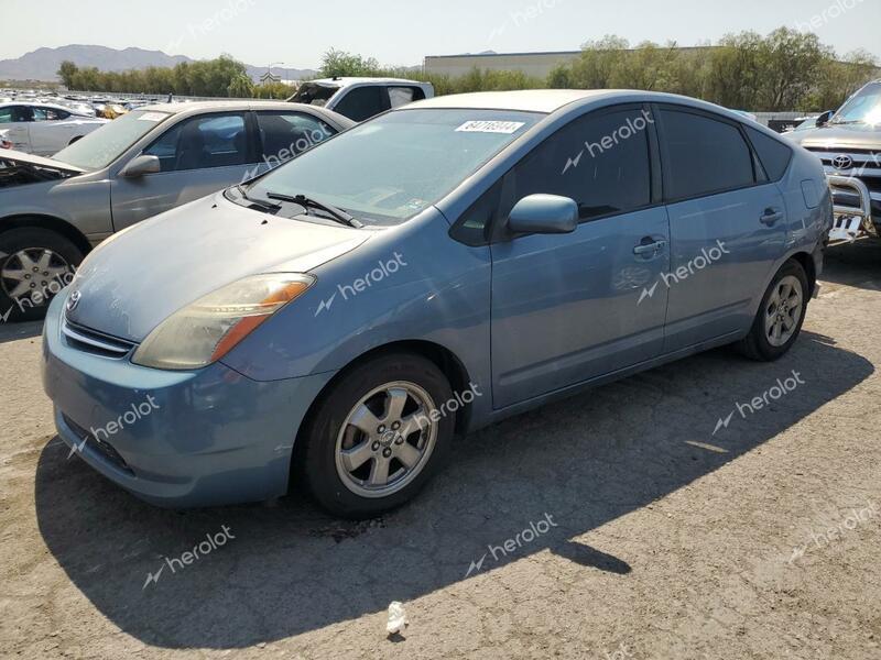 TOYOTA PRIUS 2006 blue hatchbac hybrid engine JTDKB20U967521929 photo #1