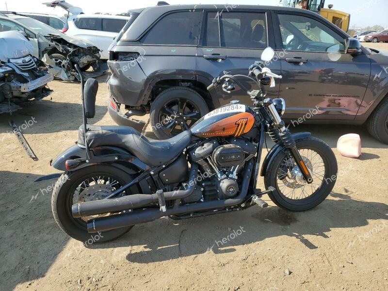 HARLEY-DAVIDSON FXBBS 2021 black  gas 1HD1YYK18MB012780 photo #1