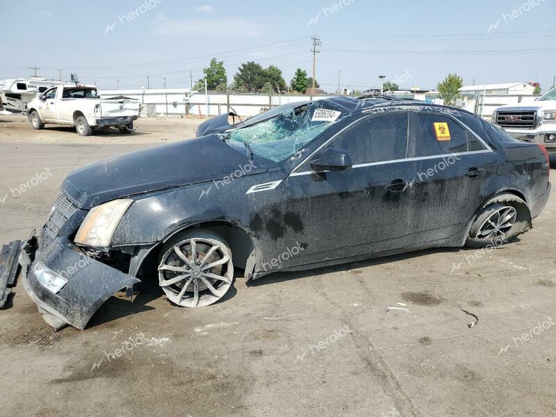 CADILLAC CTS HI FEA 2008 black sedan 4d gas 1G6DT57V580178427 photo #1