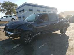 FORD F150 SUPER 2003 blue crew pic gas 1FTRW07643KD35786 photo #2