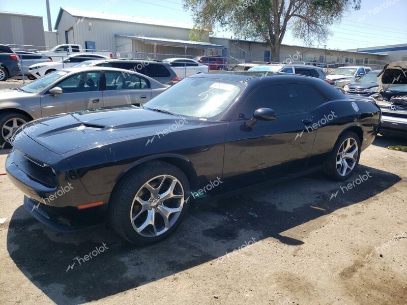 DODGE CHALLENGER 2016 black  flexible fuel 2C3CDZAG0GH353642 photo #1