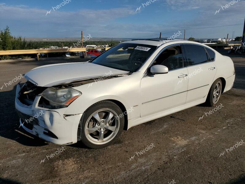 INFINITI M35 BASE 2009 white sedan 4d gas JNKCY01E29M802585 photo #1