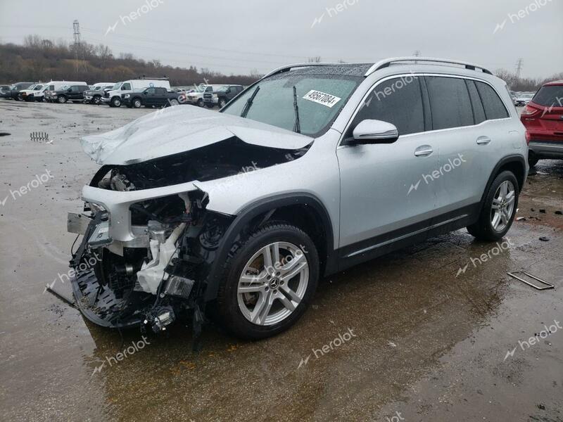 MERCEDES-BENZ GLB 250 4M 2021 silver  gas W1N4M4HB9MW101746 photo #1