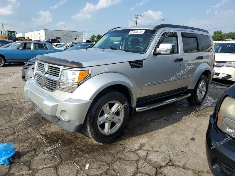 DODGE NITRO SLT 2007 silver  gas 1D8GU58K57W559882 photo #1