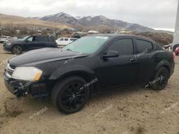 DODGE AVENGER SE 2014 black  gas 1C3CDZAB5EN120686 photo #2