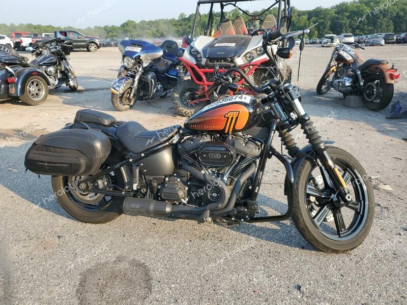 HARLEY-DAVIDSON FXBBS 2022 black  gas 1HD1YYK12NB067730 photo #1