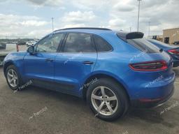 PORSCHE MACAN 2017 blue  gas WP1AA2A59HLB05751 photo #3