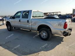 FORD F250 SUPER 2011 silver crew pic gas 1FT7W2B65BEA64826 photo #3