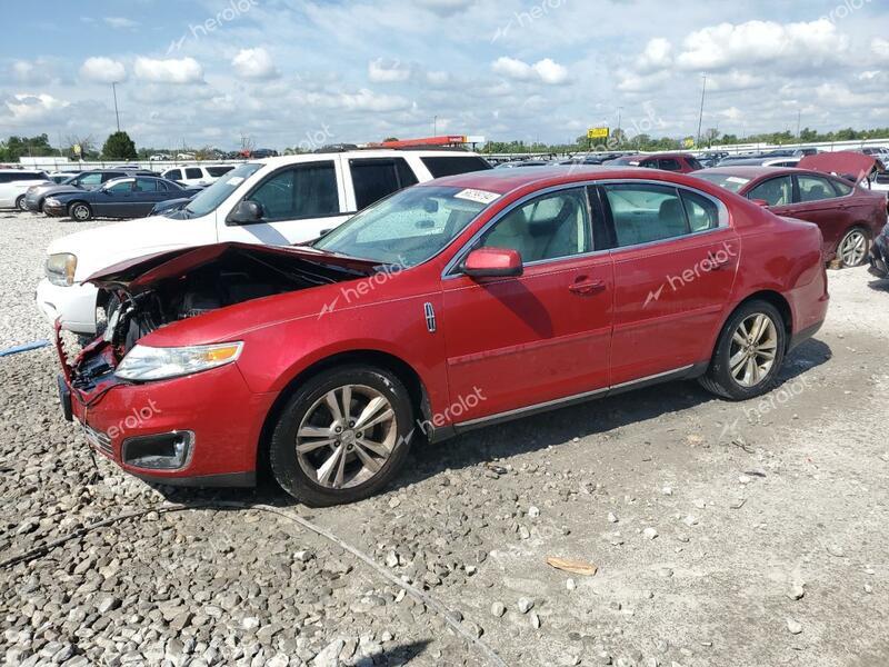 LINCOLN MKS 2010 burgundy  gas 1LNHL9DR2AG606640 photo #1