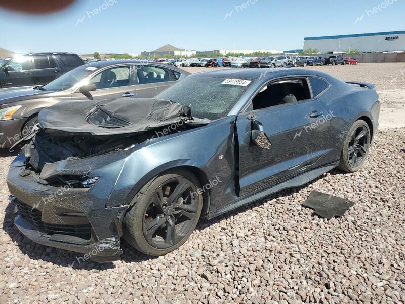 CHEVROLET CAMARO LT1 2022 black  gas 1G1FF1R73N0109101 photo #1