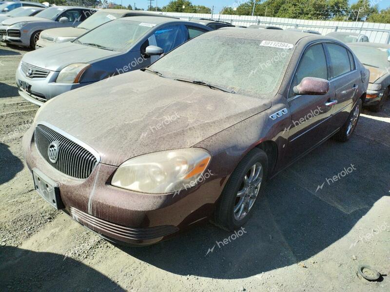 BUICK LUCERNE CX 2006 burgundy sedan 4d gas 1G4HD57226U218286 photo #1