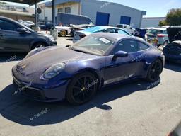 PORSCHE 911 CARRER 2021 blue  gas WP0AA2A94MS205115 photo #2