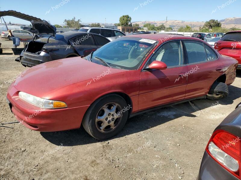 OLDSMOBILE INTRIGUE G 1998 burgundy  gas 1G3WS52K2WF370744 photo #1