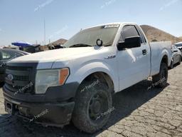 FORD F150 2014 white  flexible fuel 1FTMF1EM5EFB47582 photo #2