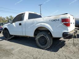 FORD F150 2014 white  flexible fuel 1FTMF1EM5EFB47582 photo #3