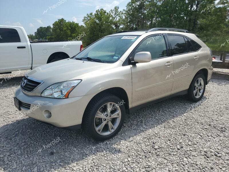 LEXUS RX 400H 2007 beige  hybrid engine JTJGW31U072004562 photo #1