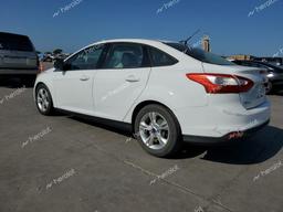 FORD FOCUS SE 2014 white sedan 4d gas 1FADP3F28EL332612 photo #3