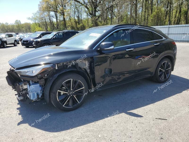 INFINITI QX55 LUXE 2022 black  gas 3PCAJ5J37NF103660 photo #1