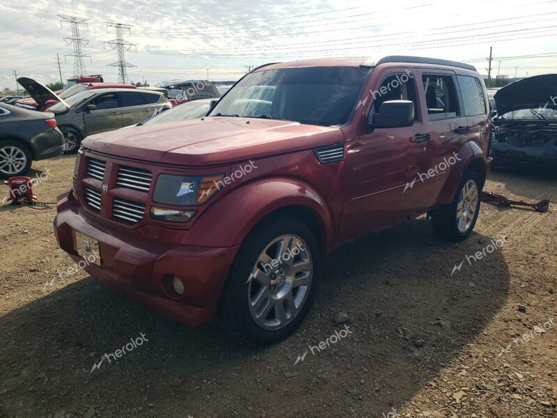 DODGE NITRO R/T 2007 red  gas 1D8GU58697W713139 photo #1