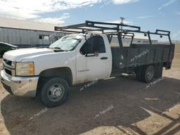 CHEVROLET SILVERADO 2007 white chassis diesel 1GBJC34627E582454 photo #2