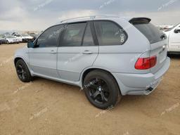 BMW X5 3.0I 2002 gray  gas 5UXFA53562LP32094 photo #3