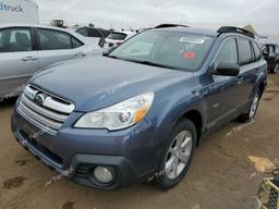 SUBARU OUTBACK 2. 2014 blue  gas 4S4BRCAC9E3240903 photo #2