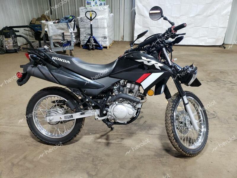 HONDA XR150L E 2023 black  gas 3H1KD1311PD004164 photo #1